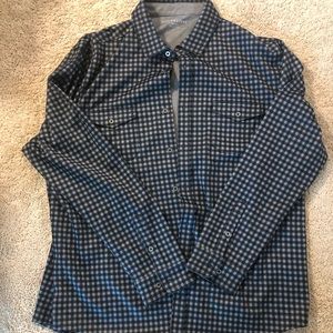 NWT Sable & Stone check mens dress shirt XXL